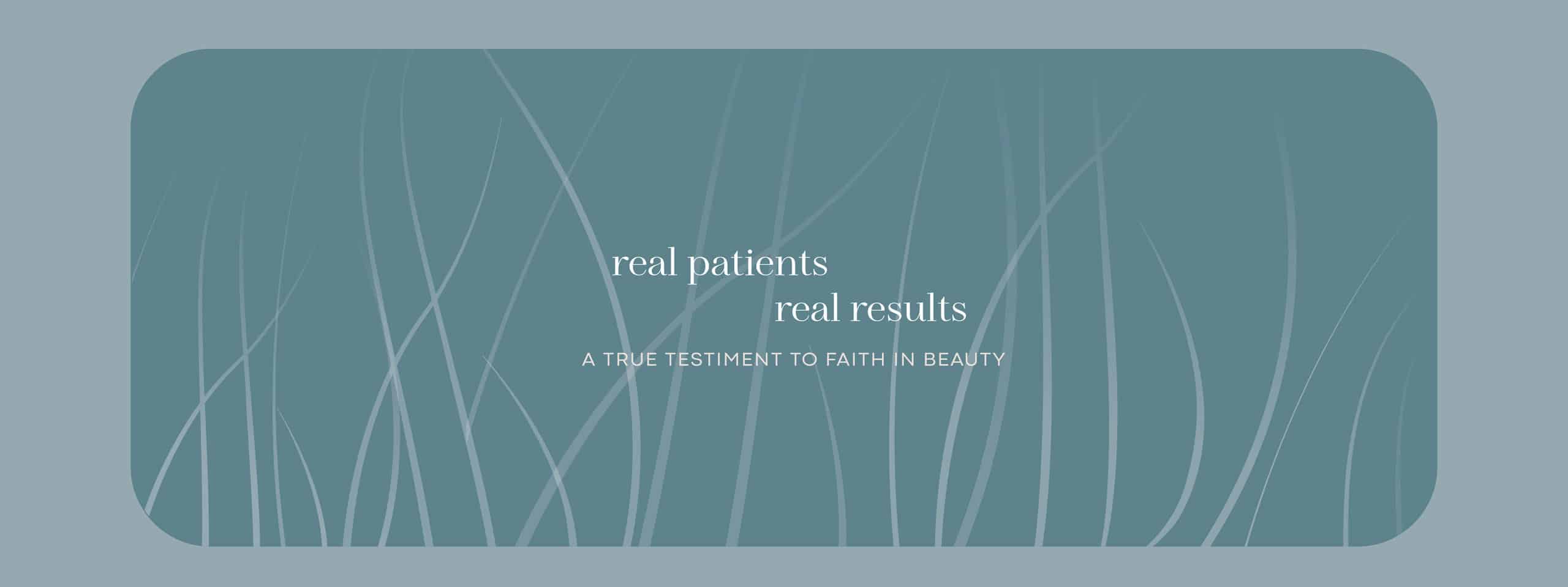 Before and After Photos of real patients at FBT Faith in Beauty Medical Aesthetics in Medway MA