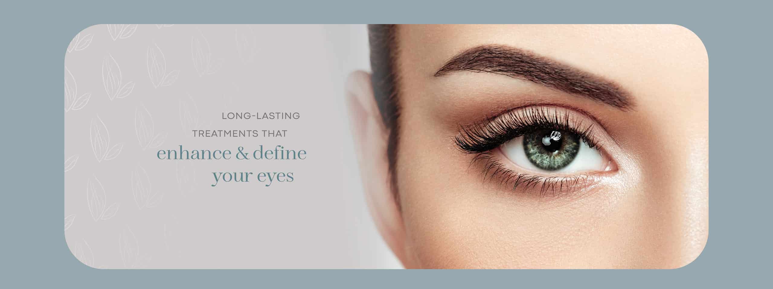 Enhance and define lashes and brows at FBT Faith in Beauty Medical Aesthetics in Medway MA
